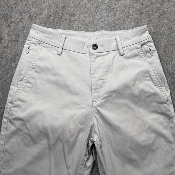 Birddogs Boom Pants Men 28 x 30 Light Gray Nylon Lined Stretch Taper Boomstick - Picture 3 of 16